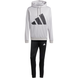 adidas Big Logo French Terry Kapuzen-Trainingsanzug Herren JI8870 - medium grey heather S