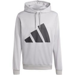 adidas Big Logo French Terry Kapuzen-Trainingsanzug Herren JI8870 - medium grey heather S