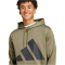 adidas Big Logo French Terry Kapuzen-Trainingsanzug Herren JI8869 - olive strata M