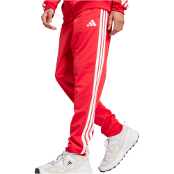 adidas Basic 3-Streifen Tricot Trainingsanzug Herren JX8731 - pure ruby/white S