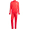 adidas Basic 3-Streifen Tricot Trainingsanzug Herren JX8731 - pure ruby/white S