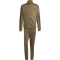 adidas Basic 3-Streifen Tricot Trainingsanzug Herren JI8854 - olive strata XS