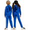 adidas Seasonal Essentials Tiberio 3-Streifen Jogginganzug Kinder JC7488 - team royal blue/white/glow blue 128