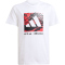 adidas Camo Linear Graphic T-Shirt Kinder JD4642 - white 128