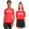 adidas Codes Collegiate Graphic T-Shirt Kinder JI6673 - pure ruby 164