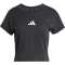 adidas Future Icons Small Logo Baby Tee T-Shirt Damen JE4000 - black L