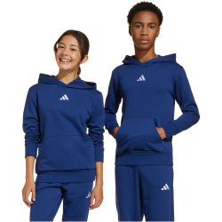 adidas Essentials Hoodie Kinder JY0612 - dark blue/white 128