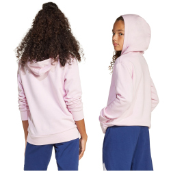 adidas Essentials Hoodie Kinder JC9773 - clear pink/white 128