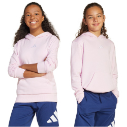 adidas Essentials Hoodie Kinder JC9773 - clear pink/white 128