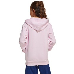 adidas Essentials Hoodie Kinder JC9773 - clear pink/white 128