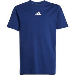 adidas Essentials T-Shirt Kinder JY0613 - dark blue/white 152