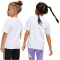 adidas Essentials T-Shirt Kinder JC9720 - white/black 116