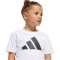 adidas Essentials T-Shirt Kinder JC9720 - white/black 122
