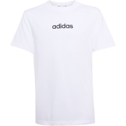 adidas Essentials T-Shirt Kinder JC9747 - white/black 128