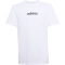 adidas Essentials T-Shirt Kinder JC9747 - white/black 128