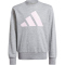 adidas Essentials Sweatshirt Mädchen JC9630 - medium grey heather/clear pink 128