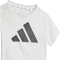 adidas Essentials Baby-T-Shirt + Shorts Set JE1388 - white/black 74