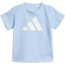 adidas Essentials Baby-T-Shirt + Shorts Set JC9641 - glow blue/white 74