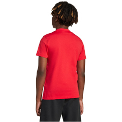 adidas Essentials T-Shirt Kinder JC9664 - pure ruby/black 140