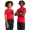 adidas Essentials T-Shirt Kinder JC9664 - pure ruby/black 140