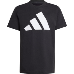 adidas Essentials T-Shirt Kinder JC9660 - black/white 140