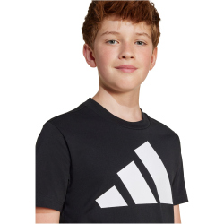 adidas Essentials T-Shirt Kinder JC9660 - black/white 140