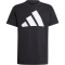 adidas Essentials T-Shirt Kinder JC9660 - black/white 140
