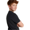 adidas Essentials T-Shirt Kinder JC9660 - black/white 140
