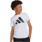 adidas Essentials T-Shirt Kinder JC9659 - white/black 128