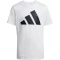 adidas Essentials T-Shirt Kinder JC9659 - white/black 140