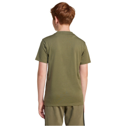 adidas Essentials T-Shirt Kinder JC9658 - olive strata/black 128