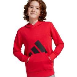 adidas Essentials Hoodie Kinder JE1389 - pure ruby/black 164