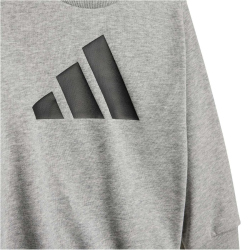 adidas Essentials Baby-Jogginganzug JC9649 - medium grey heather/black 98