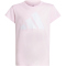adidas Essentials T-Shirt Mädchen JC9623 - clear pink/white 128