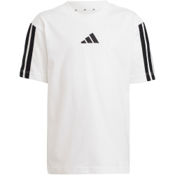 adidas Essentials 3-Streifen T-Shirt + Shorts Set Kinder JE1401 - white/black 110