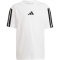 adidas Essentials 3-Streifen T-Shirt + Shorts Set Kinder JE1401 - white/black 110