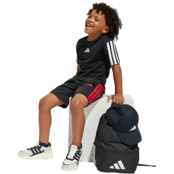 adidas Essentials T-Shirt Kinder JE0317 - black/white 110