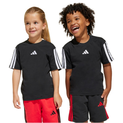 adidas Essentials T-Shirt Kinder JE0317 - black/white 116