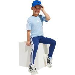 adidas Essentials T-Shirt Kinder JD6512 - glow blue/white 116