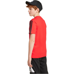 adidas Essentials T-Shirt Kinder JD6489 - pure ruby/black...