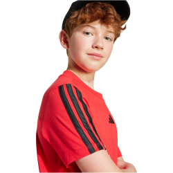 adidas Essentials T-Shirt Kinder JD6489 - pure ruby/black...