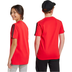 adidas Essentials T-Shirt Kinder JD6489 - pure ruby/black...