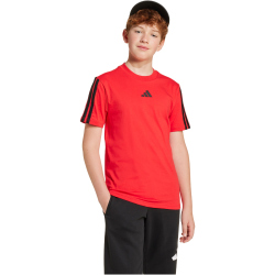 adidas Essentials T-Shirt Kinder JD6489 - pure ruby/black...