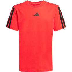 adidas Essentials T-Shirt Kinder JD6489 - pure ruby/black 152