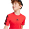 adidas Essentials T-Shirt Kinder JD6489 - pure ruby/black 152