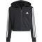 adidas Essentials Sweatjacke Mädchen JJ0956 - black/white 128