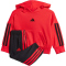 adidas Essentials Baby-Jogginganzug JN6512 - pure ruby/black 86