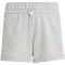 adidas Essentials Sweatshorts Mädchen JN6495 - medium grey heather/clear pink 128