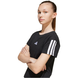 adidas Essentials T-Shirt Mädchen JJ0946 - black/white 128
