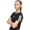 adidas Essentials T-Shirt Mädchen JJ0946 - black/white 128